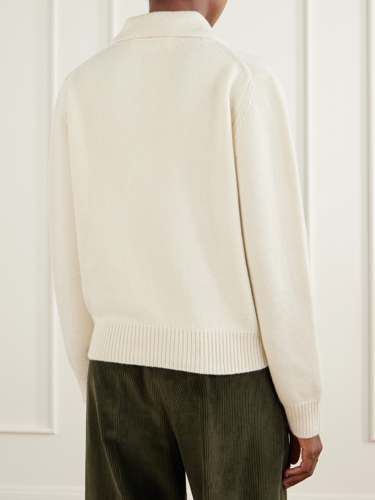Róhe - Wool And Cashmere-Blend Polo Sweater