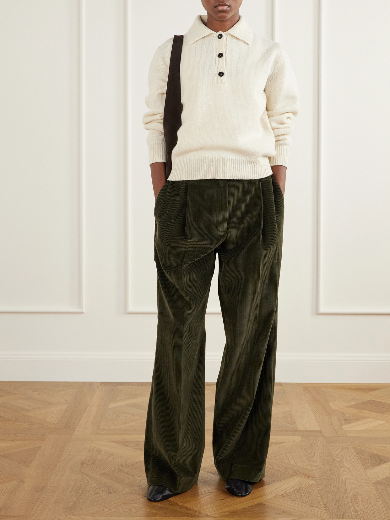 Róhe - Wool And Cashmere-Blend Polo Sweater
