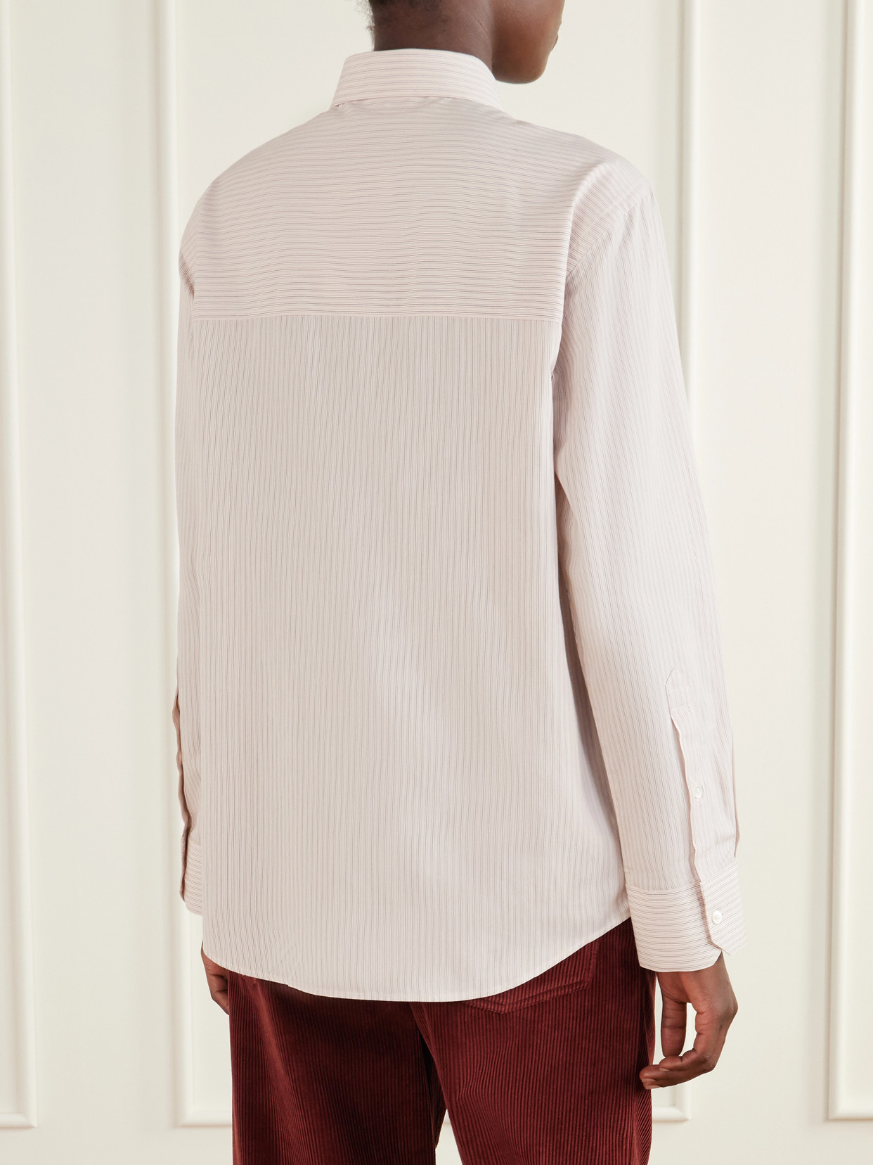 Róhe - Striped Woven Shirt