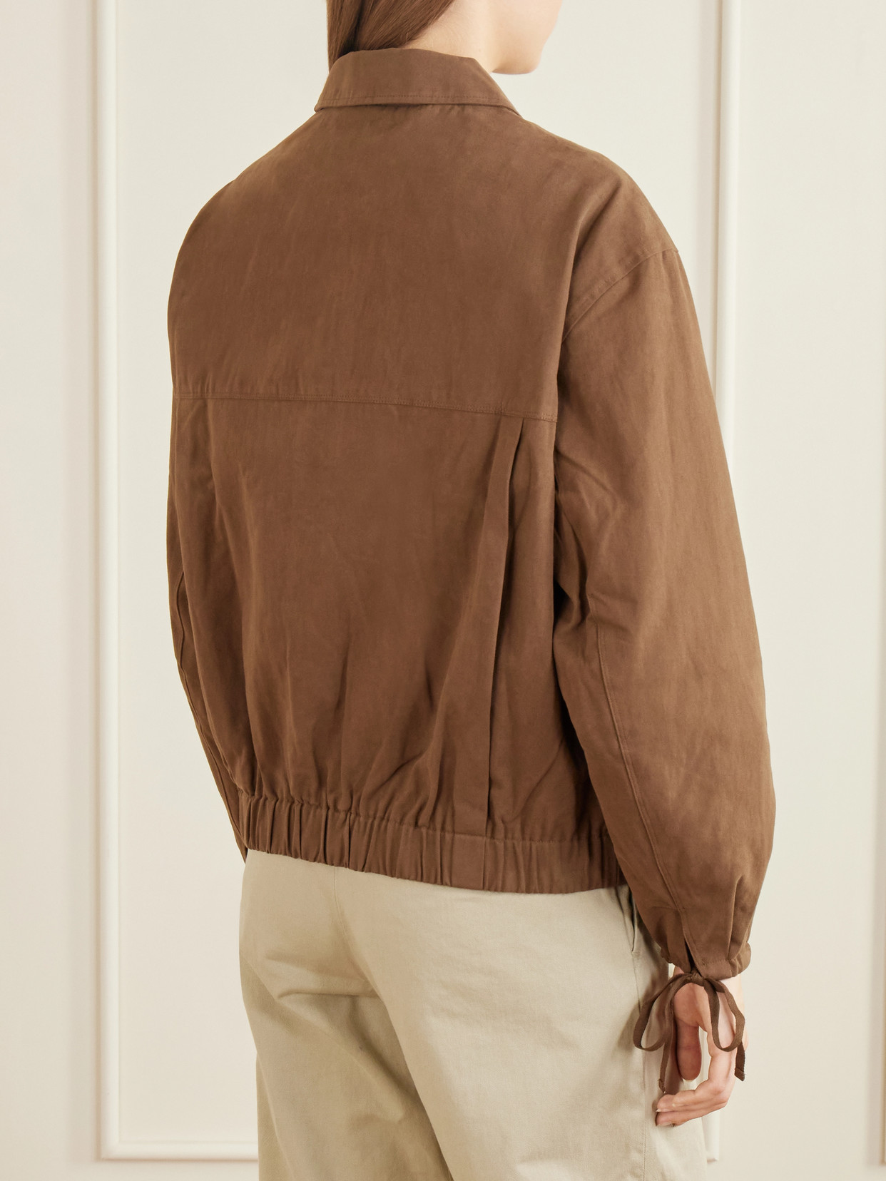 Deiji Studios Organic-cotton Jacket In Brown