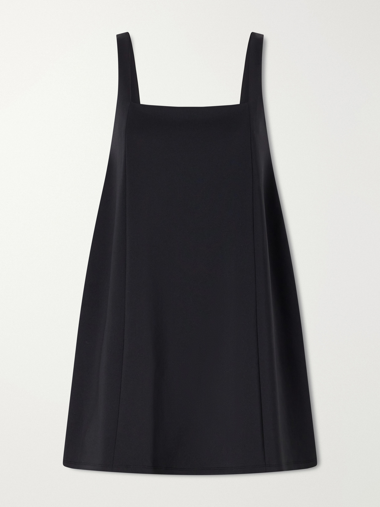 The Park Andy Stretch-jersey Dress In Black