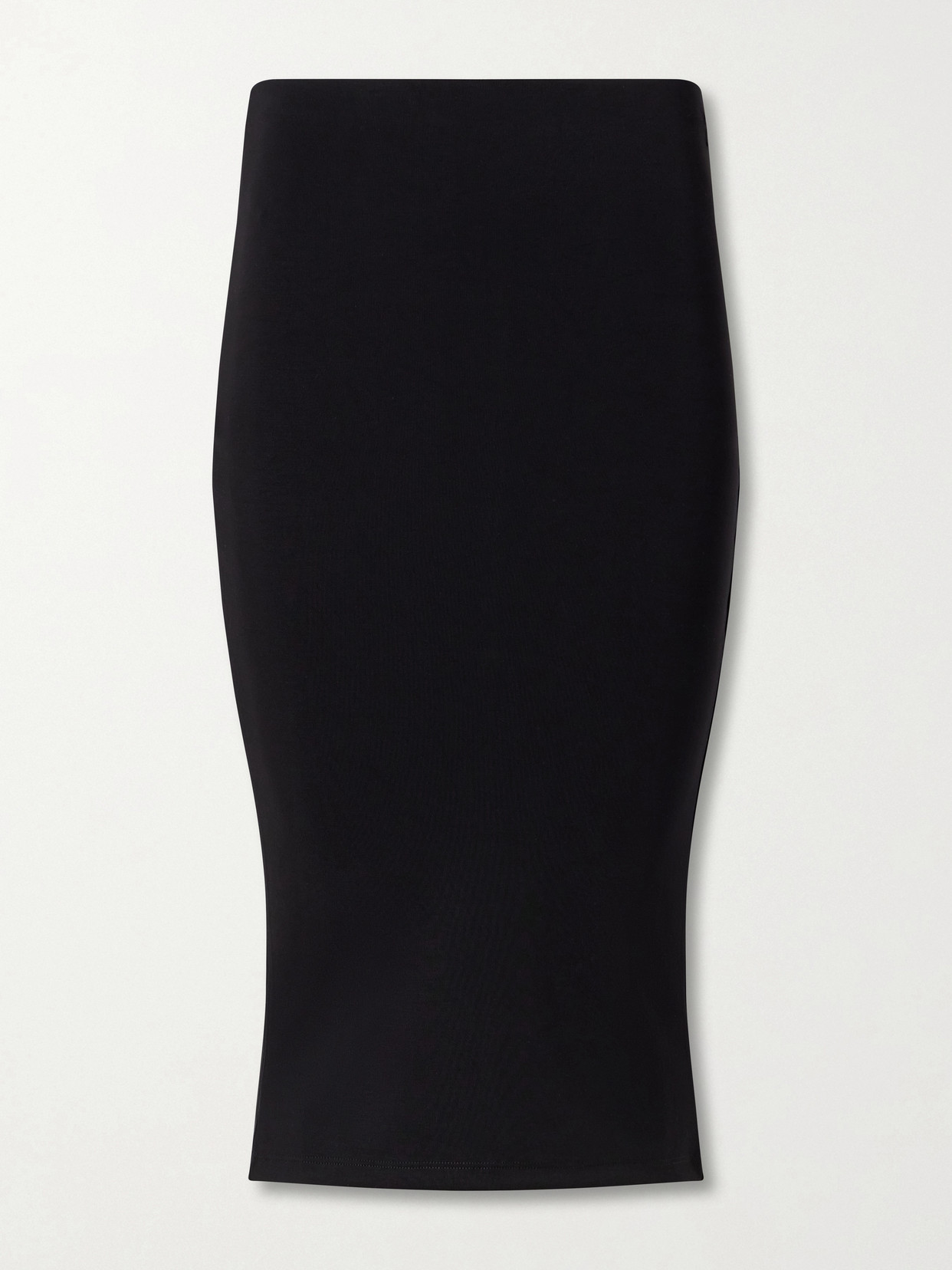 The Park Sheryl Stretch-jersey Midi Skirt In Black