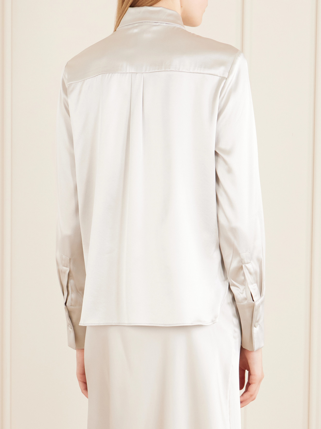 Bonnie Silk-Blend Shirt