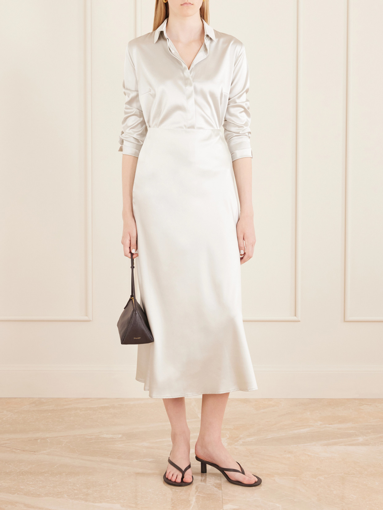 Bonnie Silk-Blend Shirt