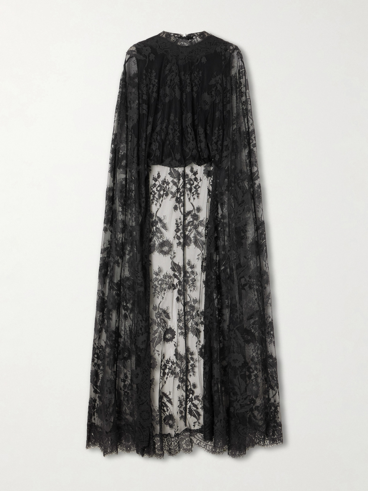 Zimmermann Valiant Sheer Tulle Cotton-blend Cropped Top In Black