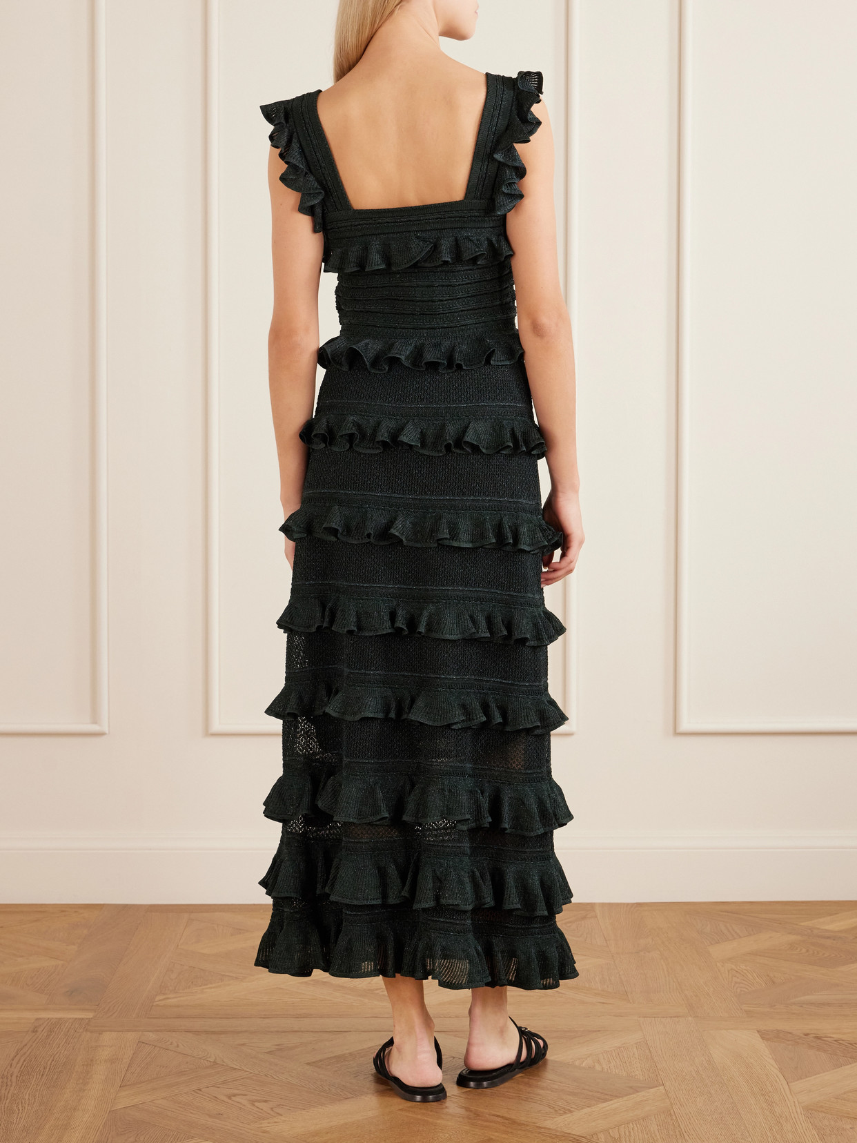 Valiant Ruffled Midi