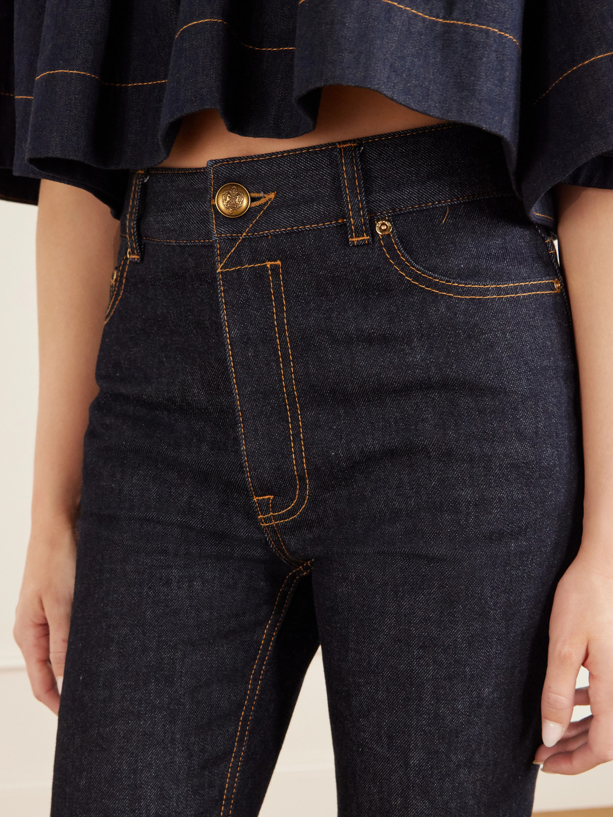 Zimmermann Flared Jeans In Blue