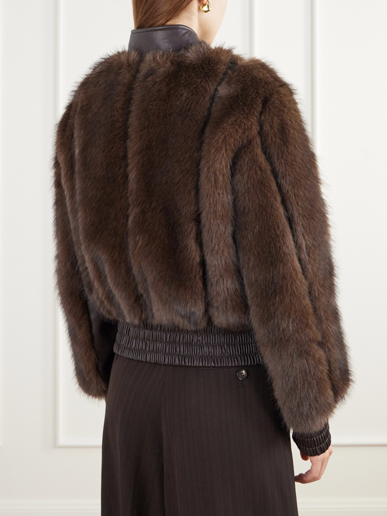 Valiant Plush Bomber Jacket