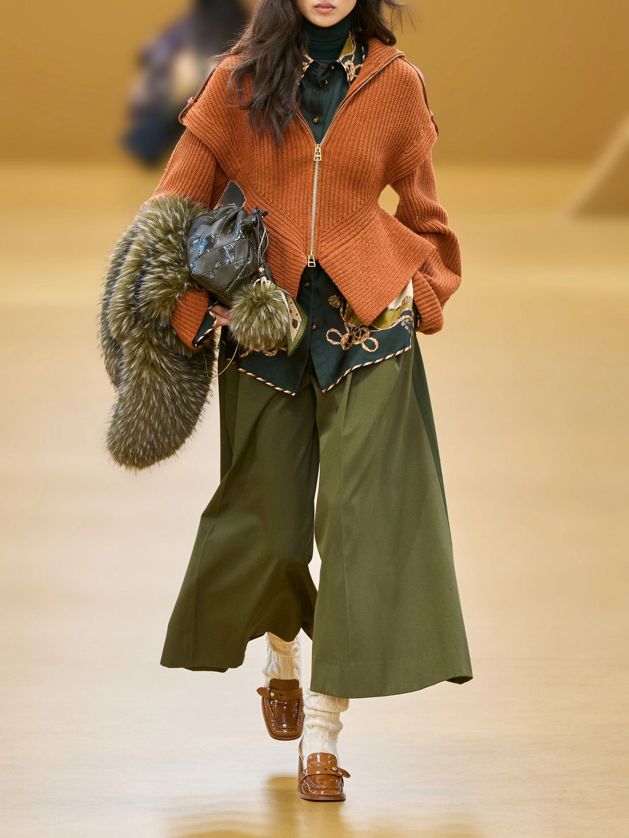 Valiant Printed Silk-Twill Shirt