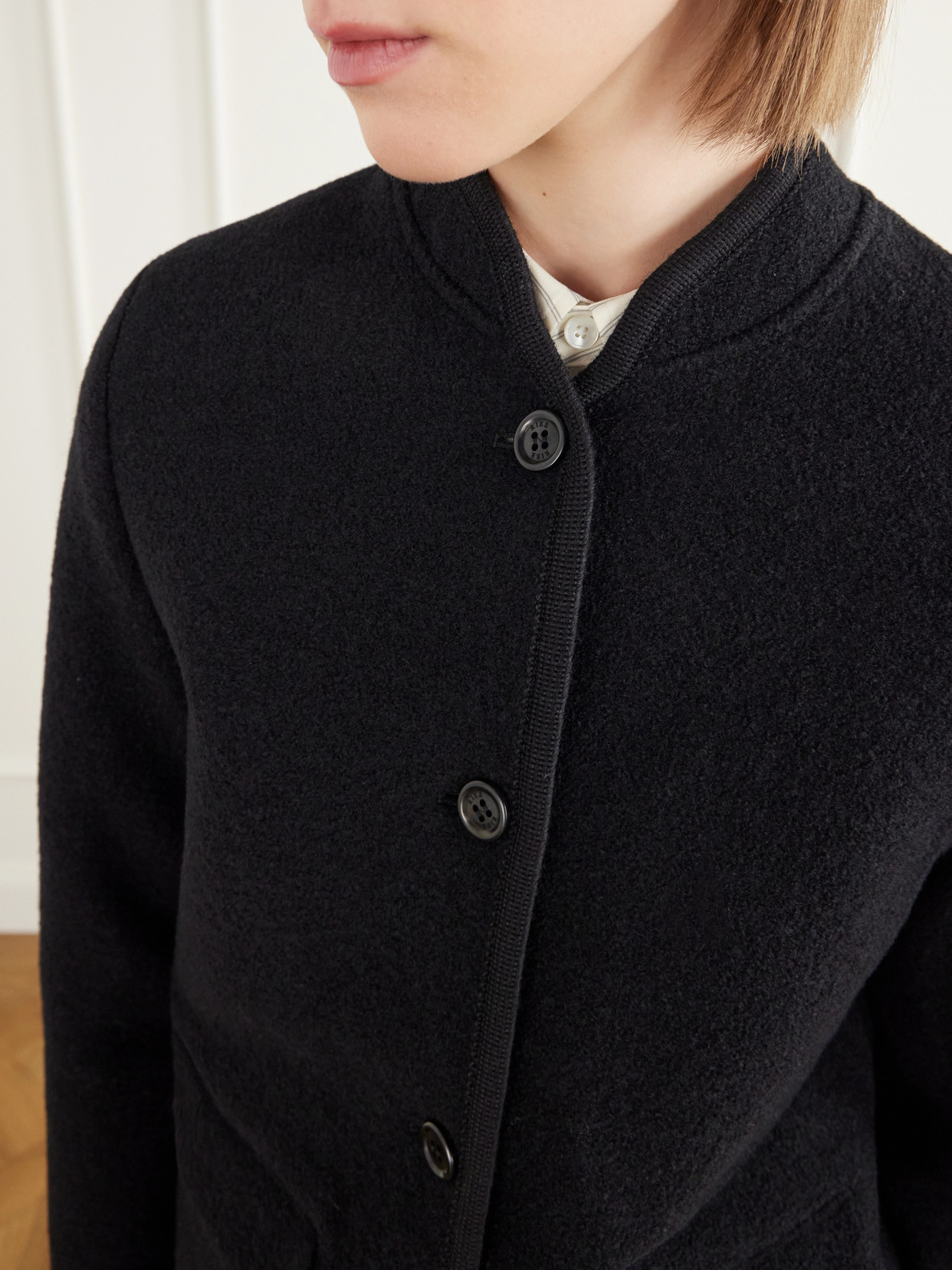Walker Felted Wool-Fleece Jacket