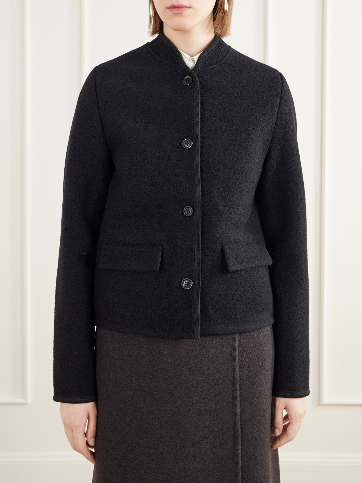 Walker Felted Wool-Fleece Jacket