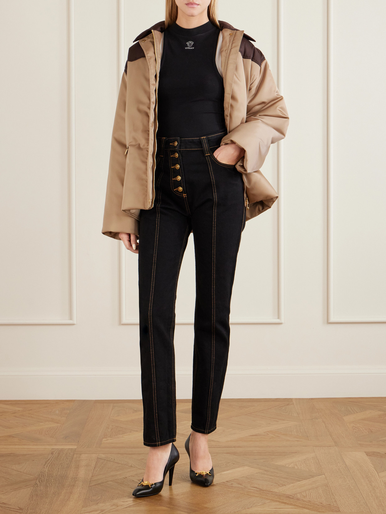 Belted Padded Jacket