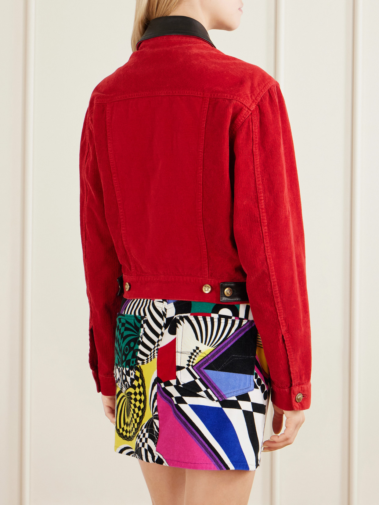 Cotton-Velvet Jacket