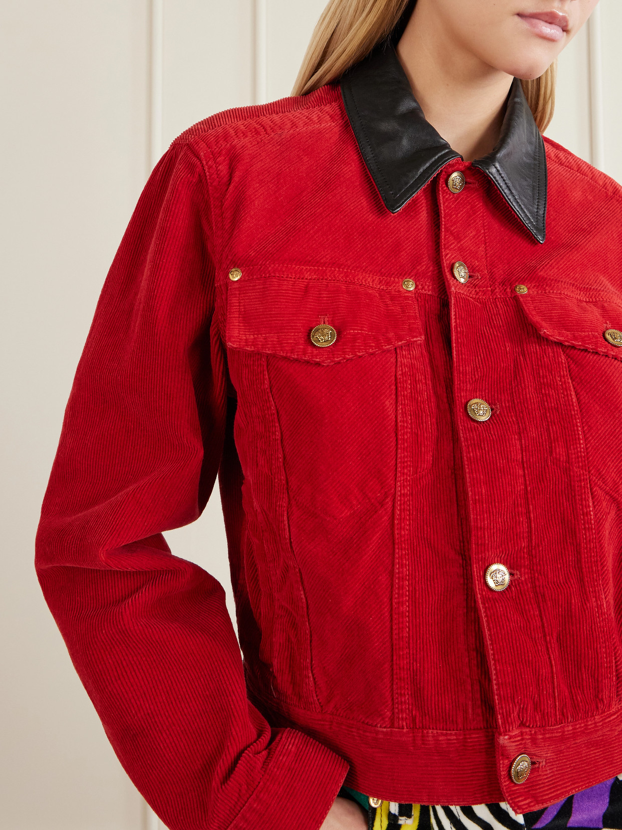 Cotton-Velvet Jacket