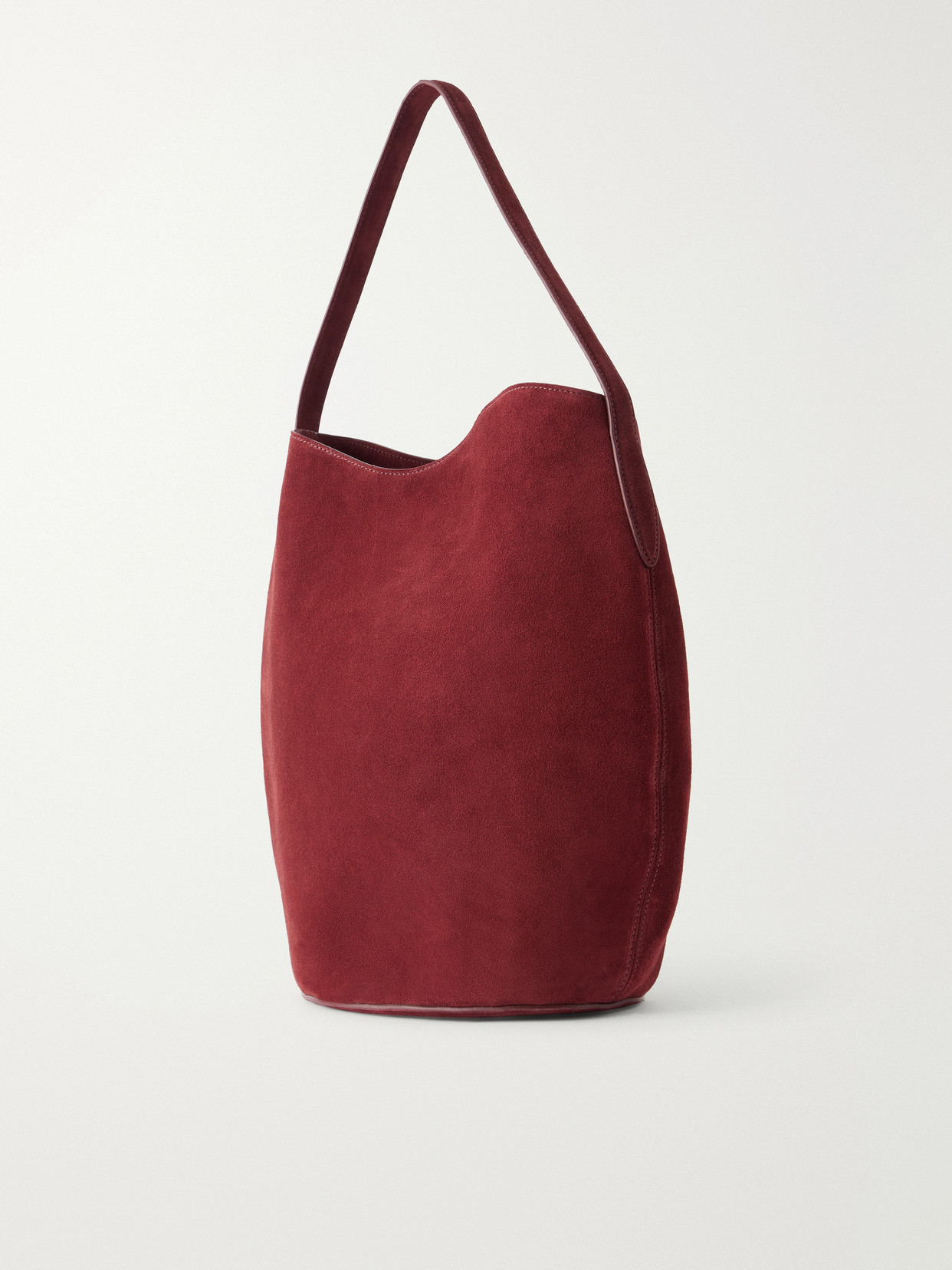 Belted Bucket Shoulder Bag