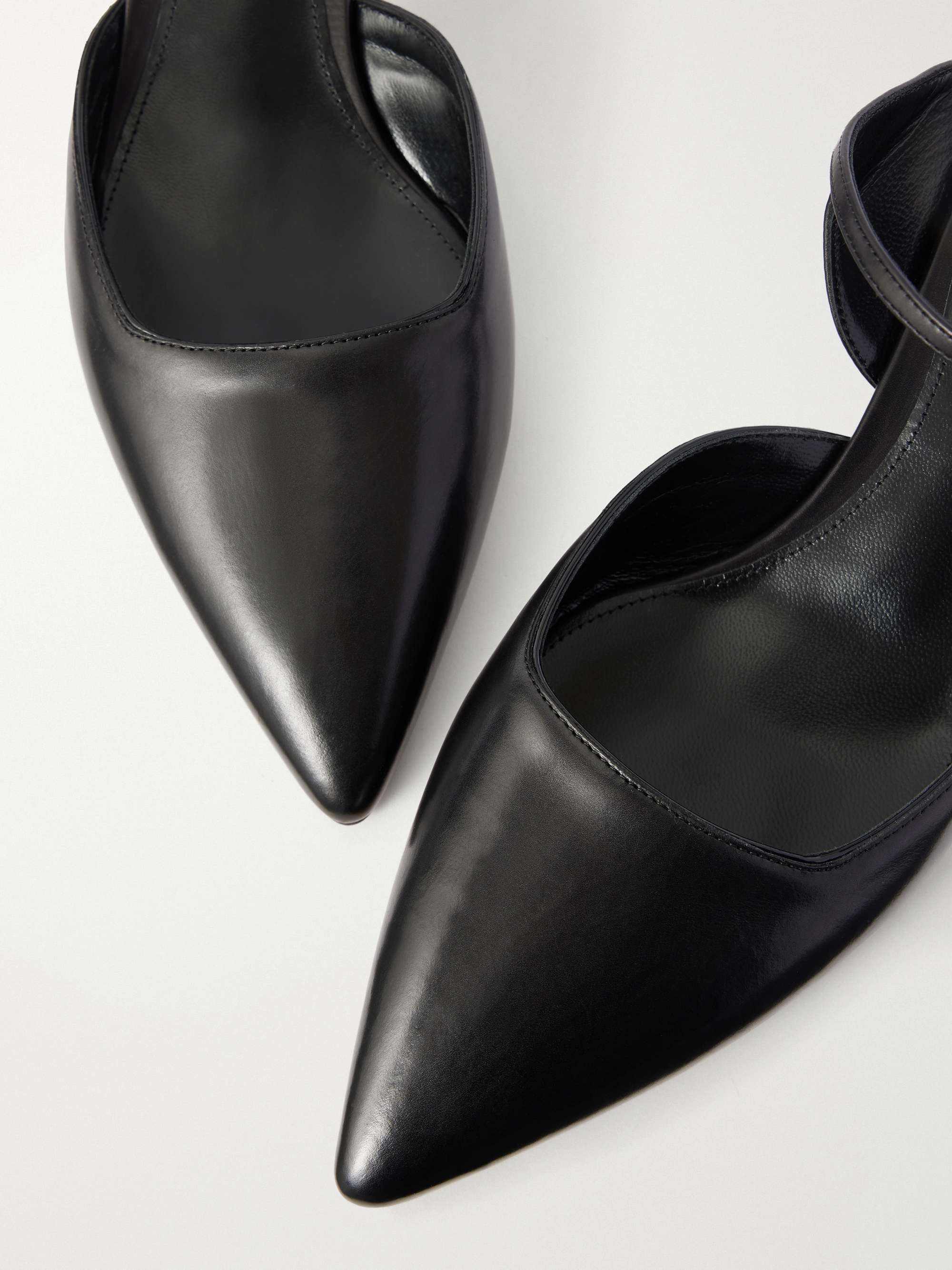 EMME PARSONS Isabel leather pumps | NET-A-PORTER