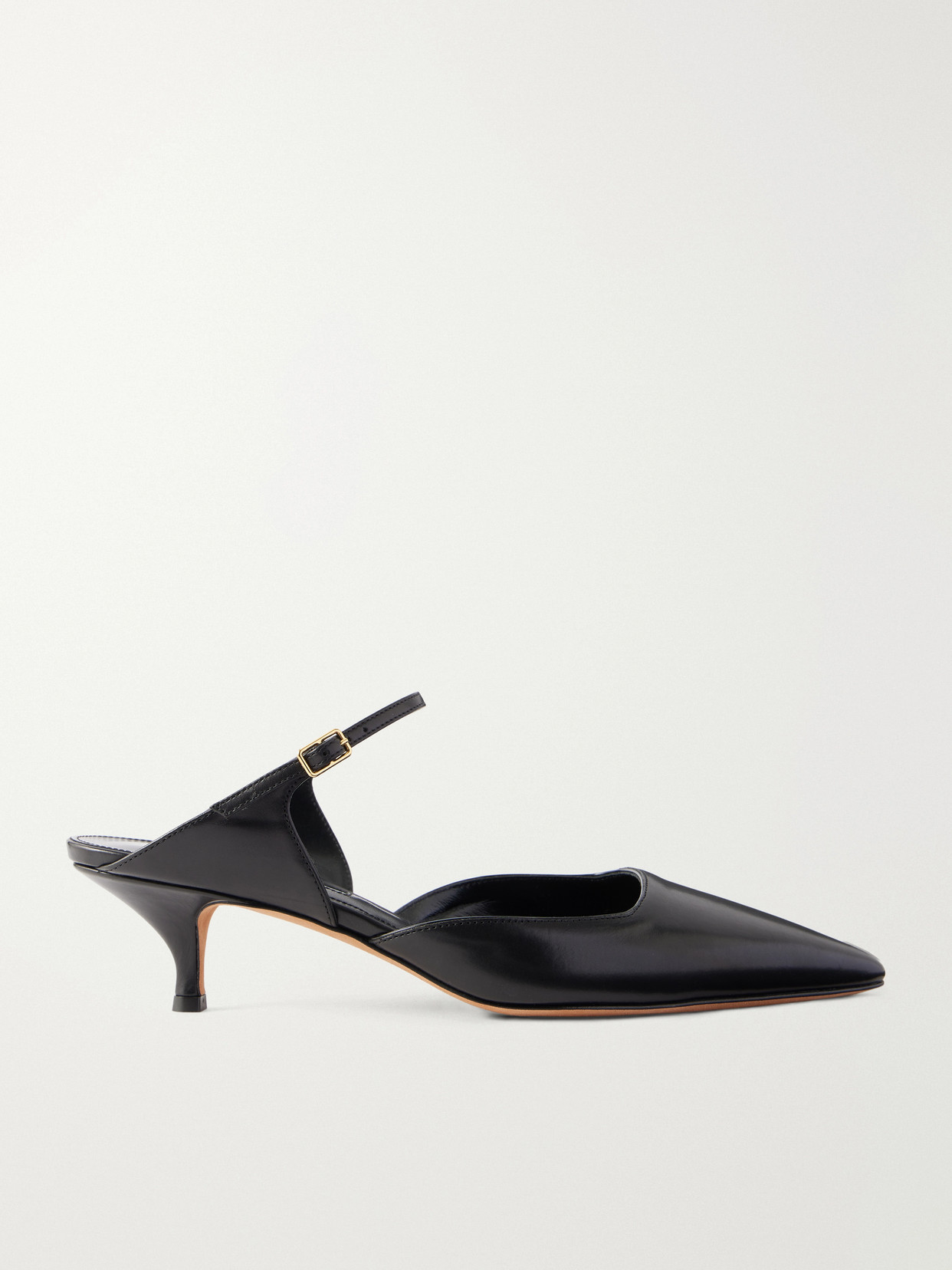 Emme Parsons Isabel Leather Pumps In Black
