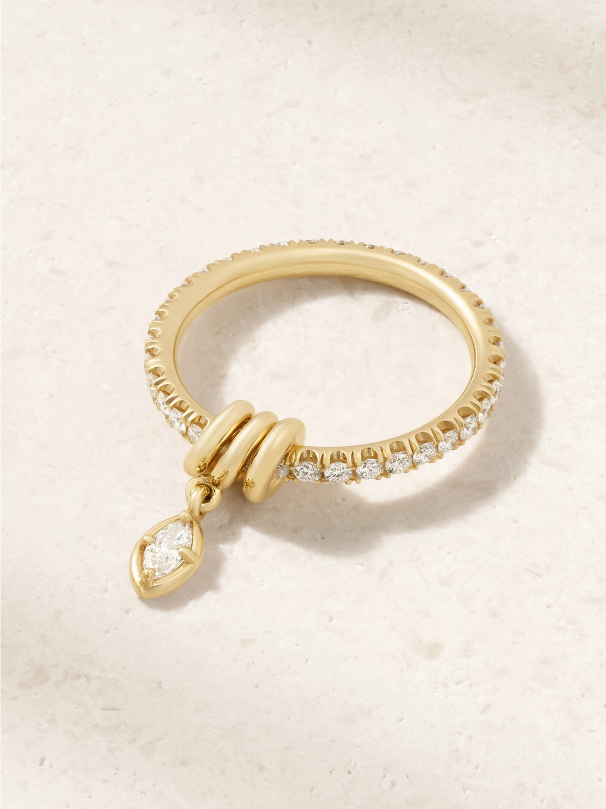 Spinelli Kilcollin Pia 18-karat Gold Diamond Ring