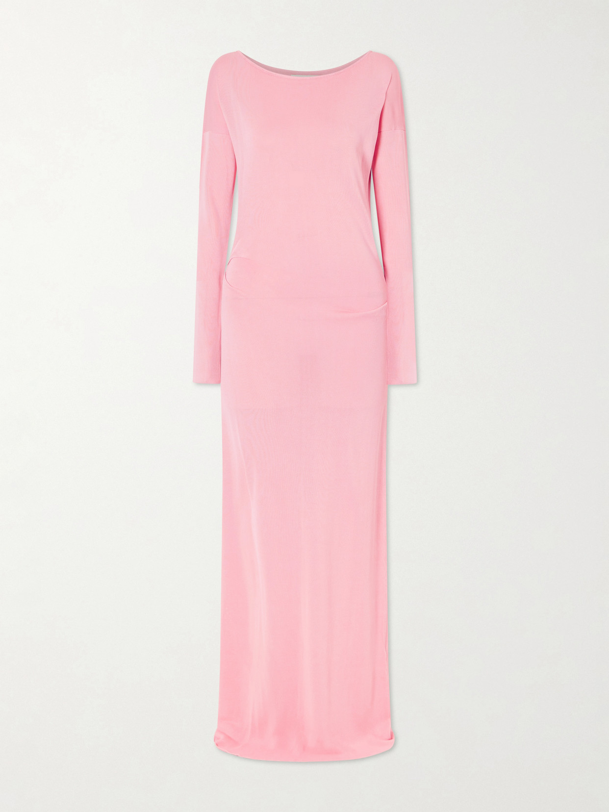 Tove Nicolette Jersey Maxi Dress In Pink