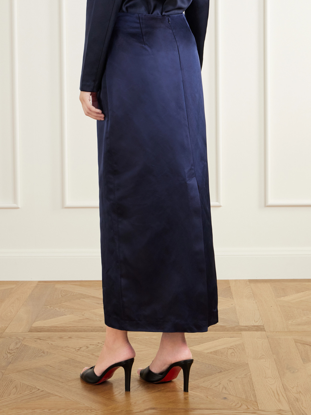 Sandrita Duchess Silk-Satin Maxi