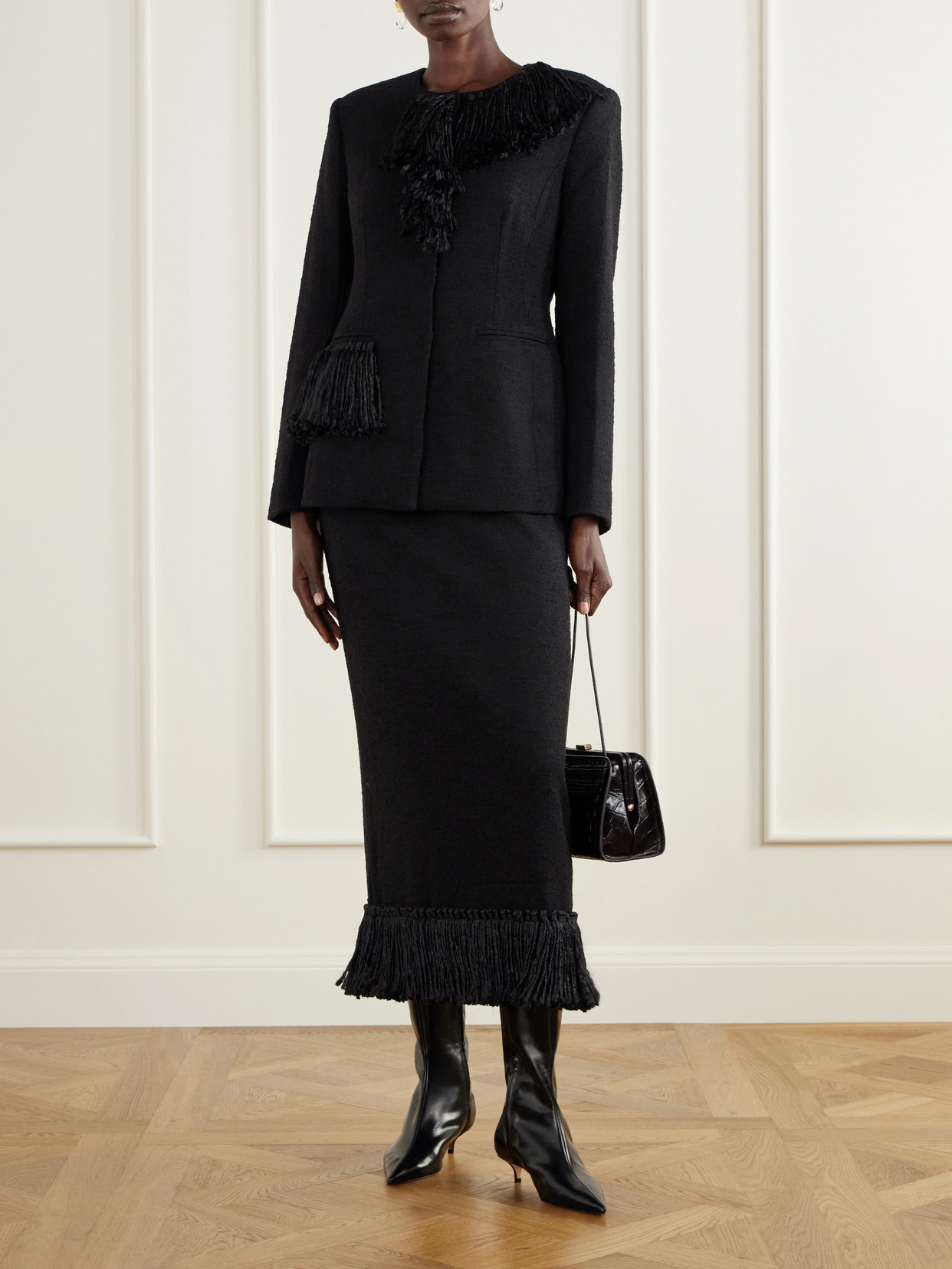 Matilde Wool-Blend Twill Jacket