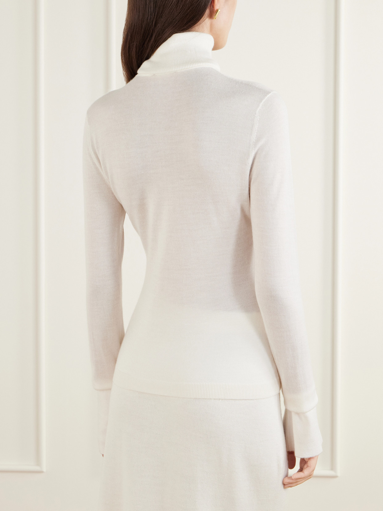 Marshall Cashmere And Silk-Blend Turtleneck Sweater