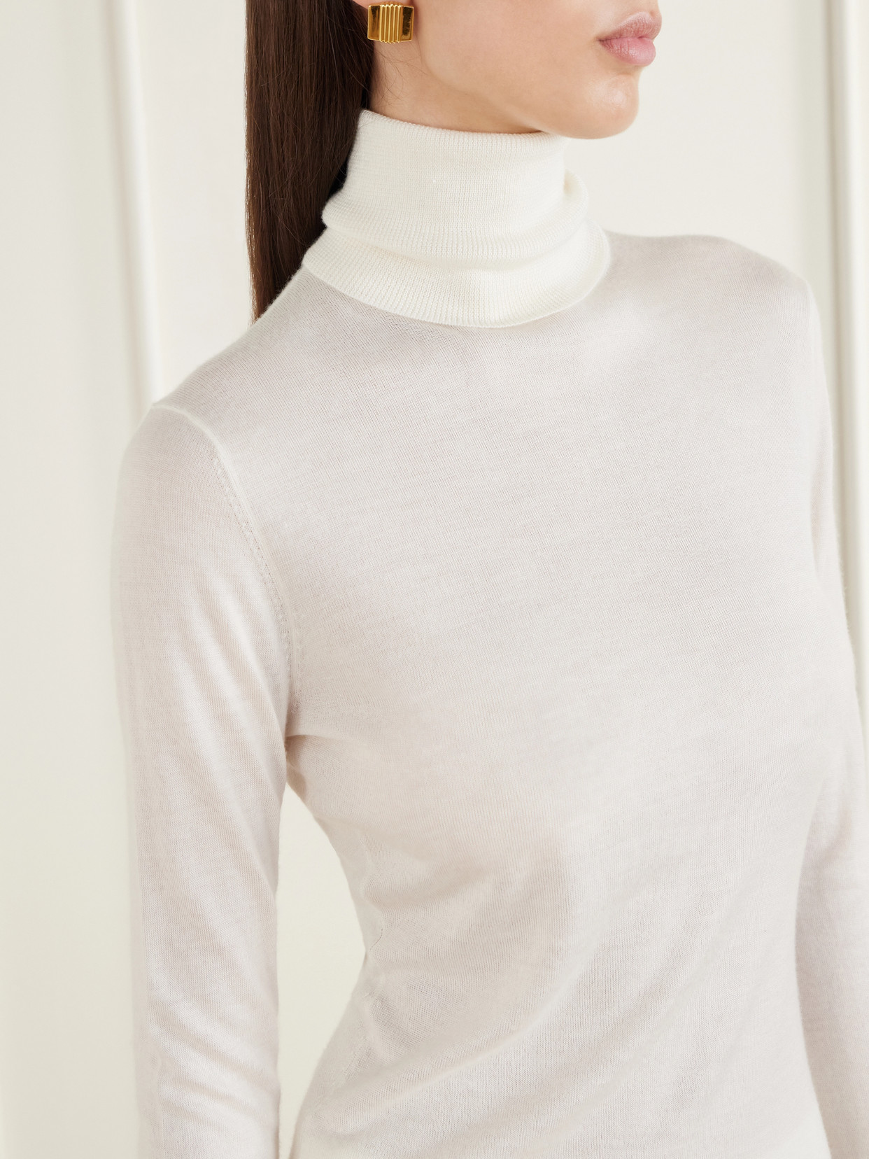 Marshall Cashmere And Silk-Blend Turtleneck Sweater