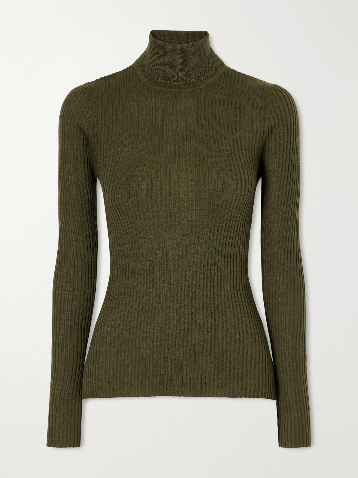Peppe Ribbed Cashmere-Blend Sweater