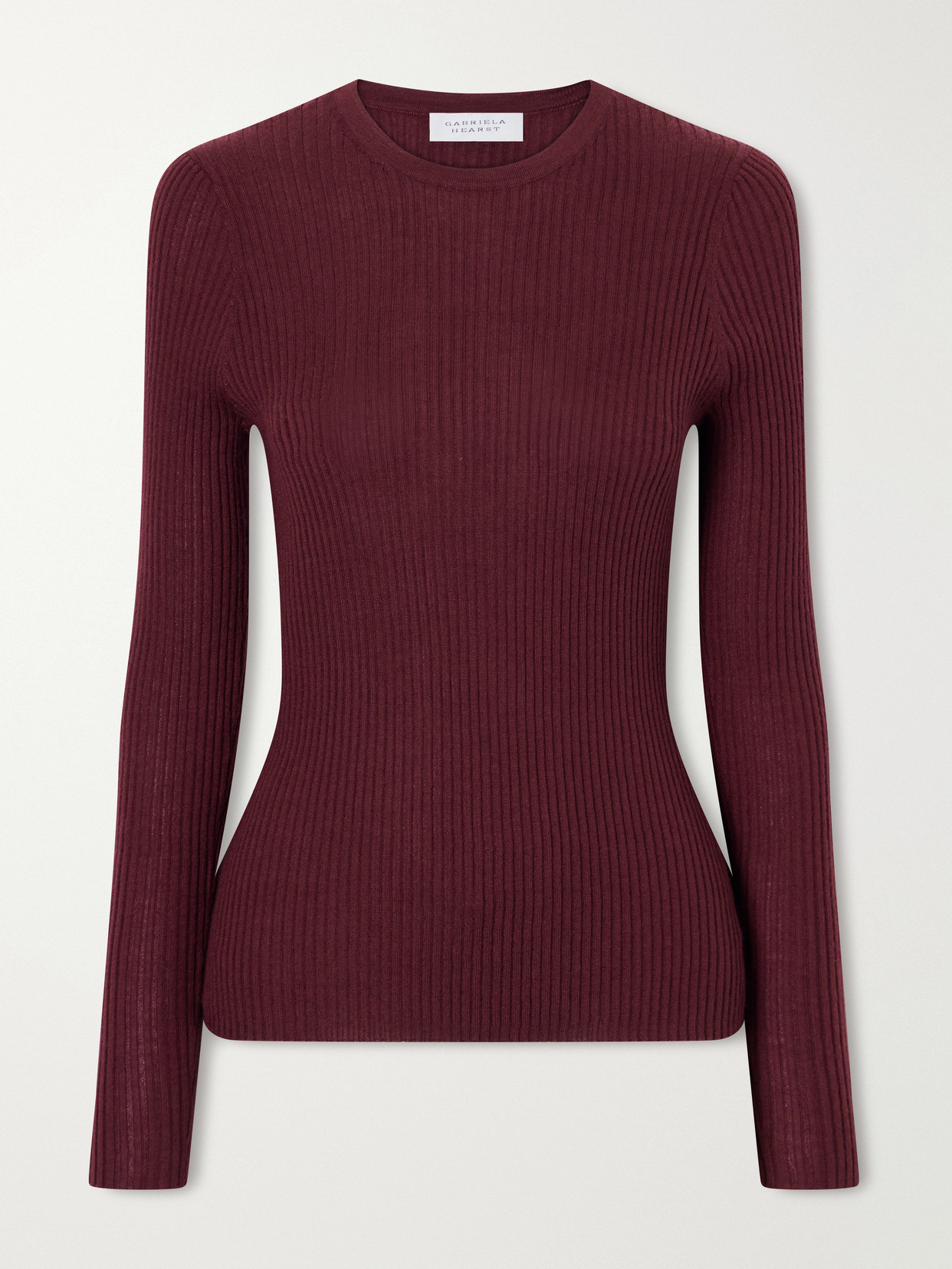 Browning Ribbed Wool And Silk-Blend Sweater
