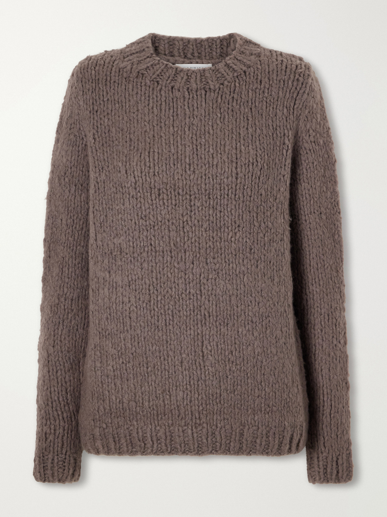 Gabriela Hearst Lawrence Cashmere Sweater In Brown