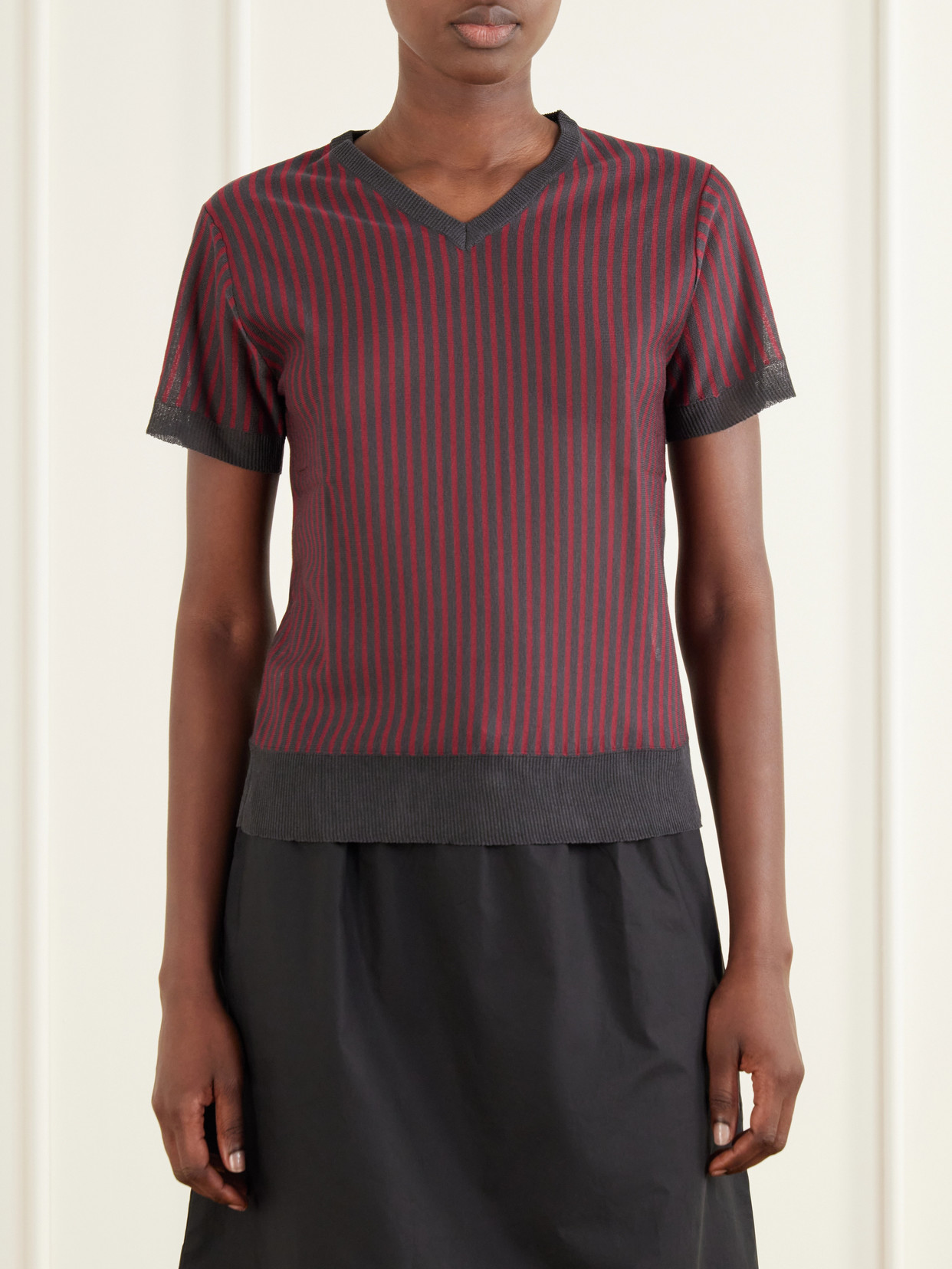 Cross Neck T-Shirt