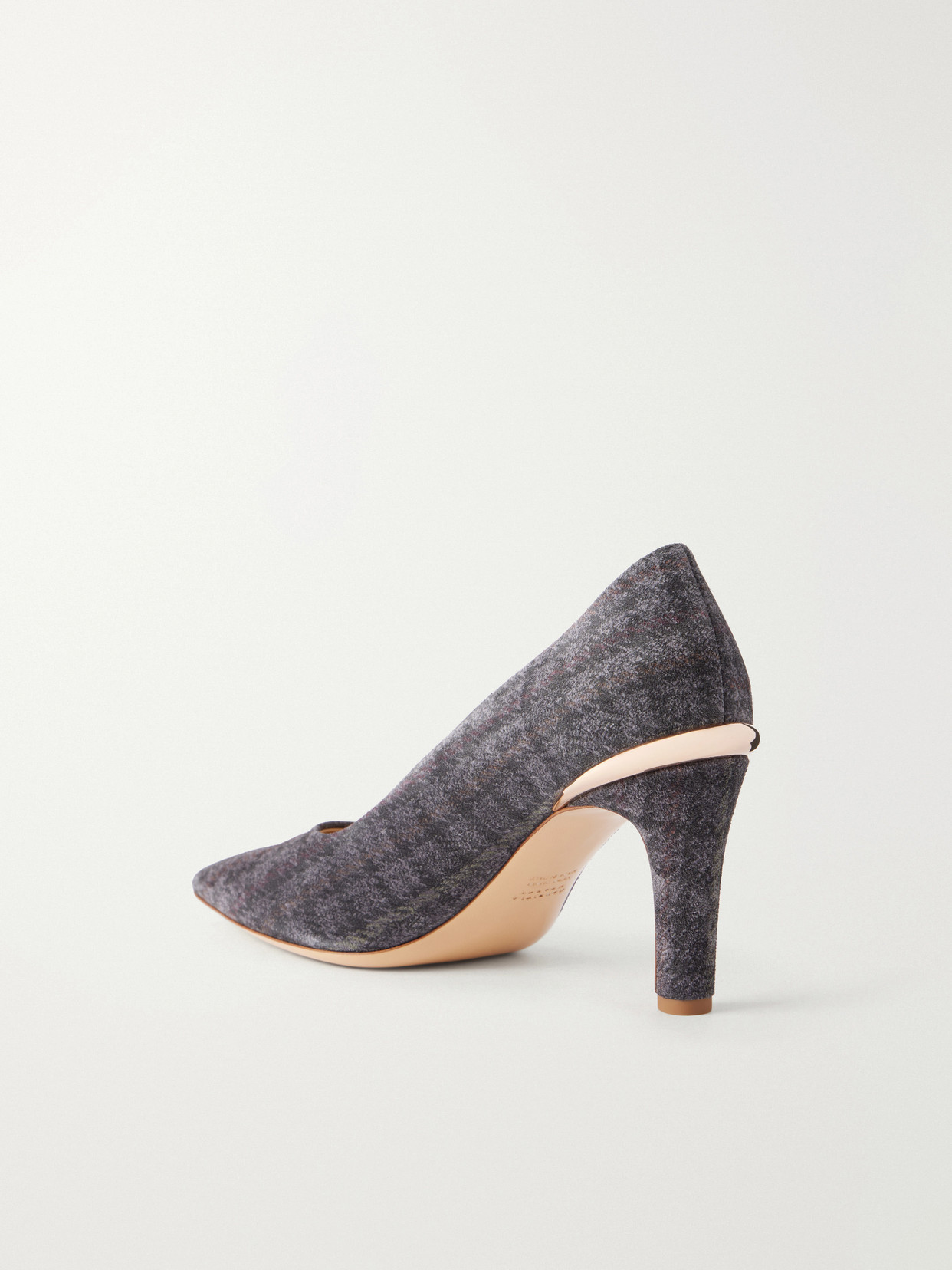 Edwina 75 Printed Houndstooth Pumps