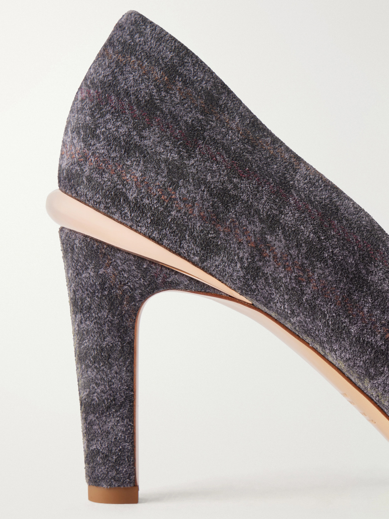 Edwina 75 Printed Houndstooth Pumps