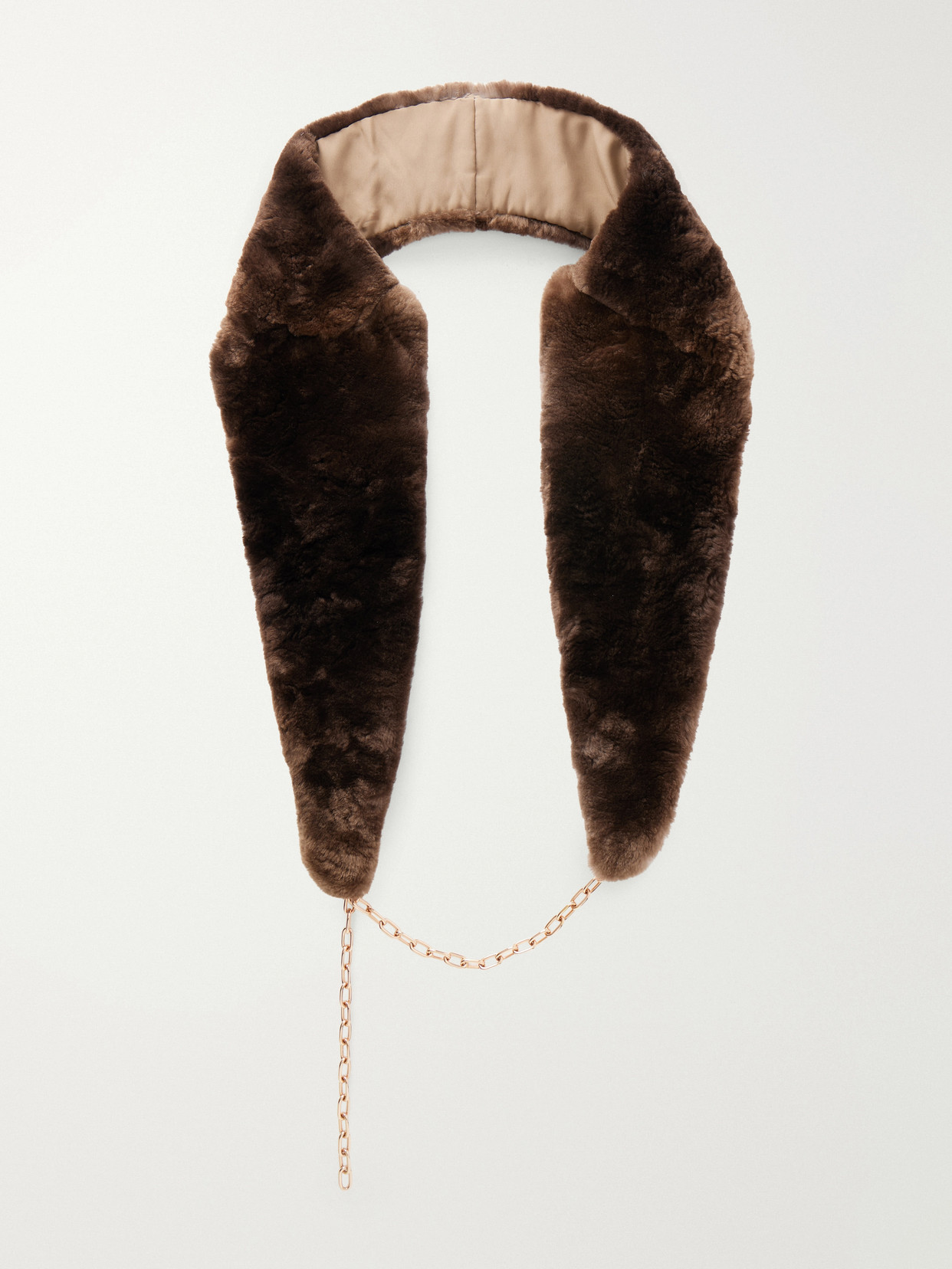 Elliot Shearling Coat Collar
