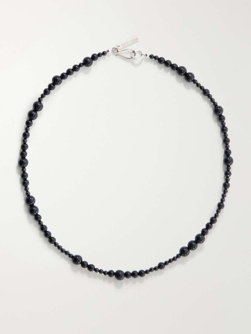 Sophie Buhai Constellation Sterling Silver And Onyx Beaded Necklace