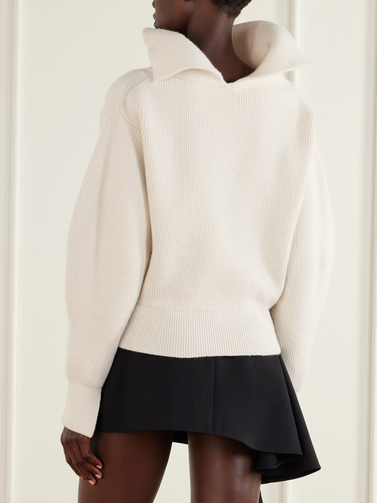 Givenchy Wool And Cashmere-blend Sweater In Neutrals
