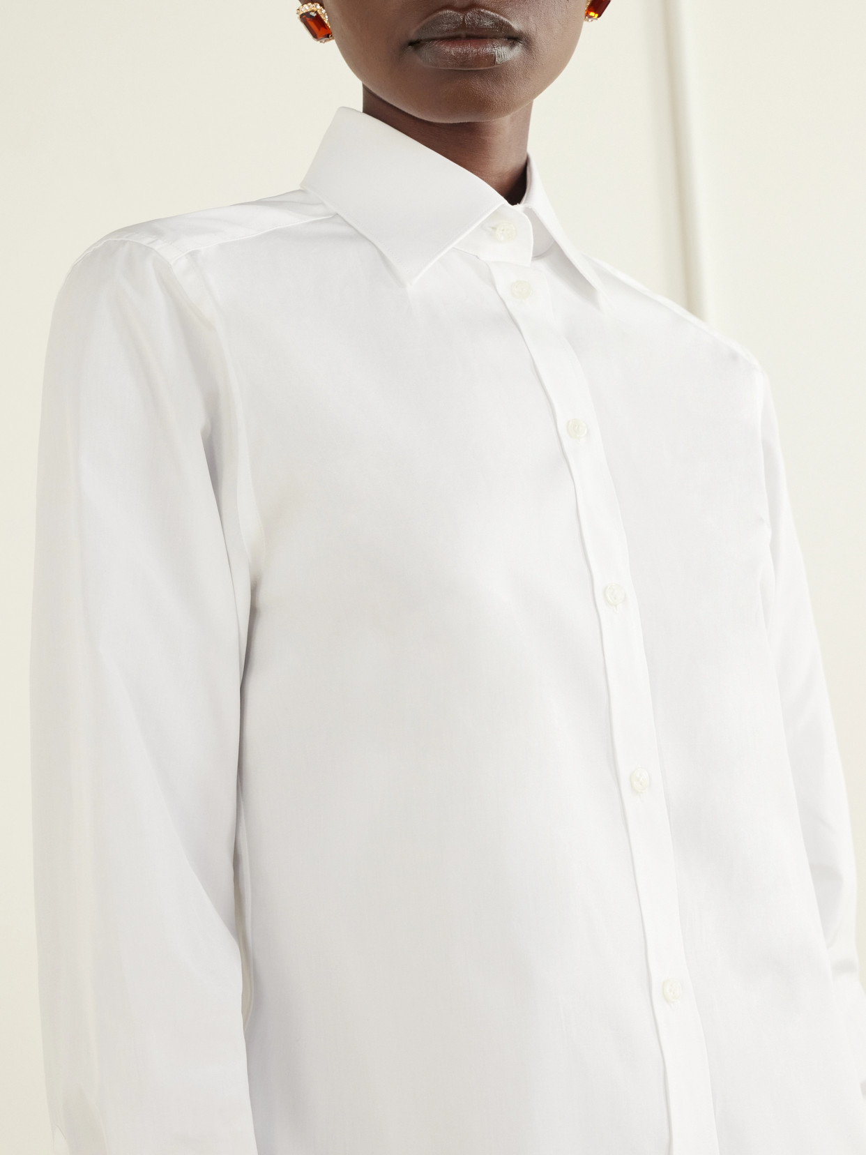 Cotton-Poplin Shirt