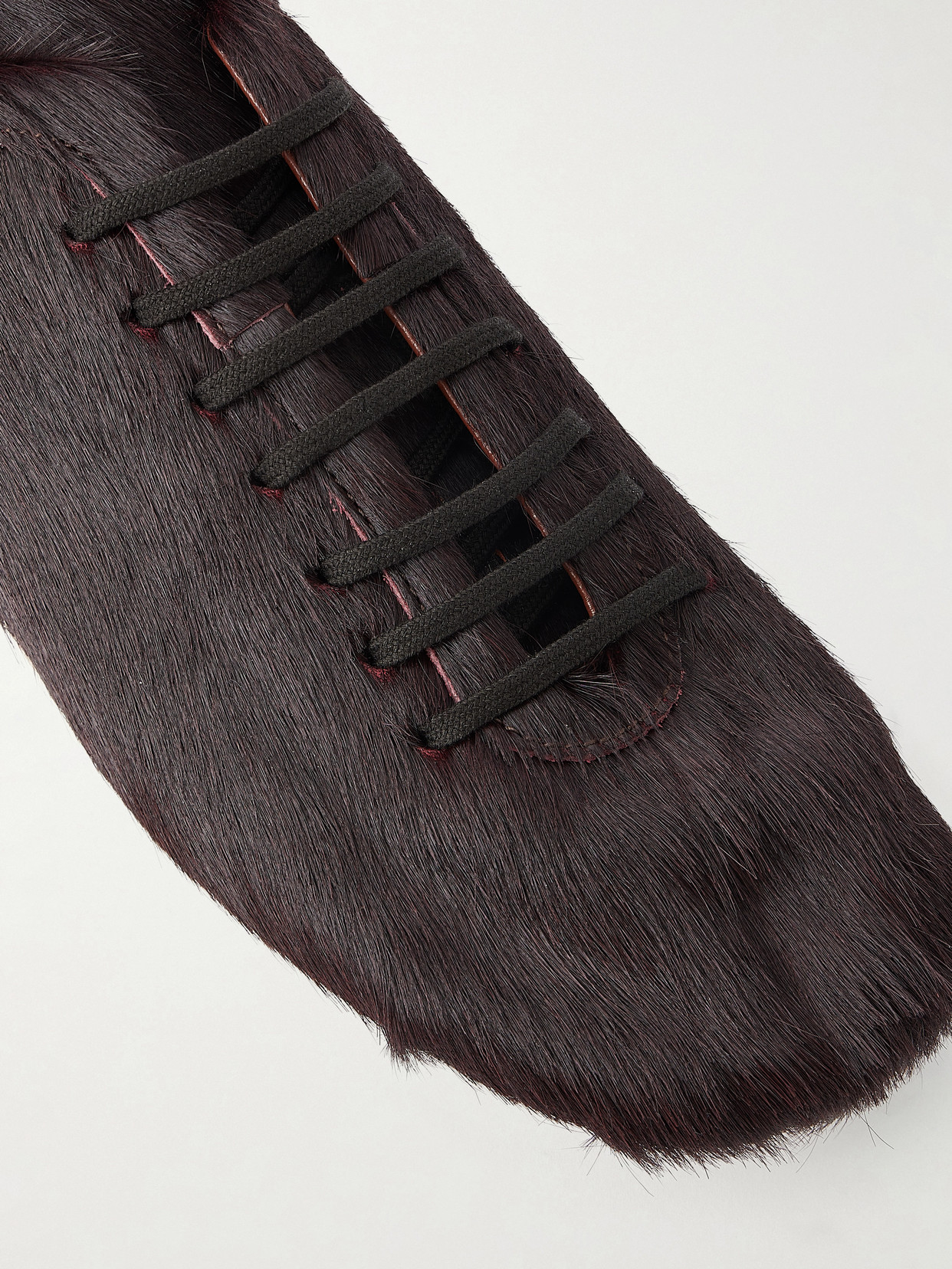 Calf-Hair Sneakers