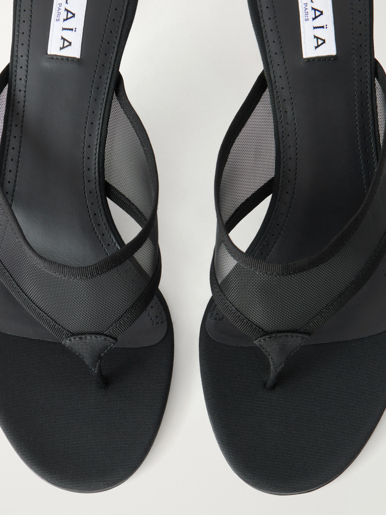 Alaïa - Infra 55 Tulle Sandals