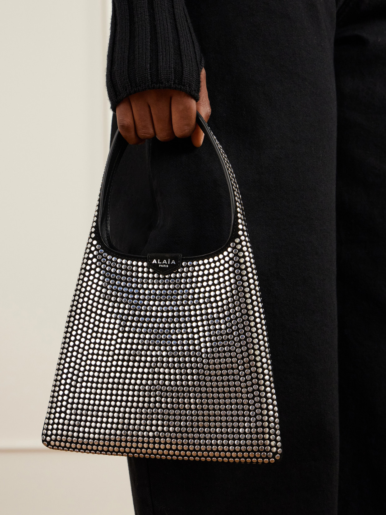 Alaïa - Studded Shoulder Bag