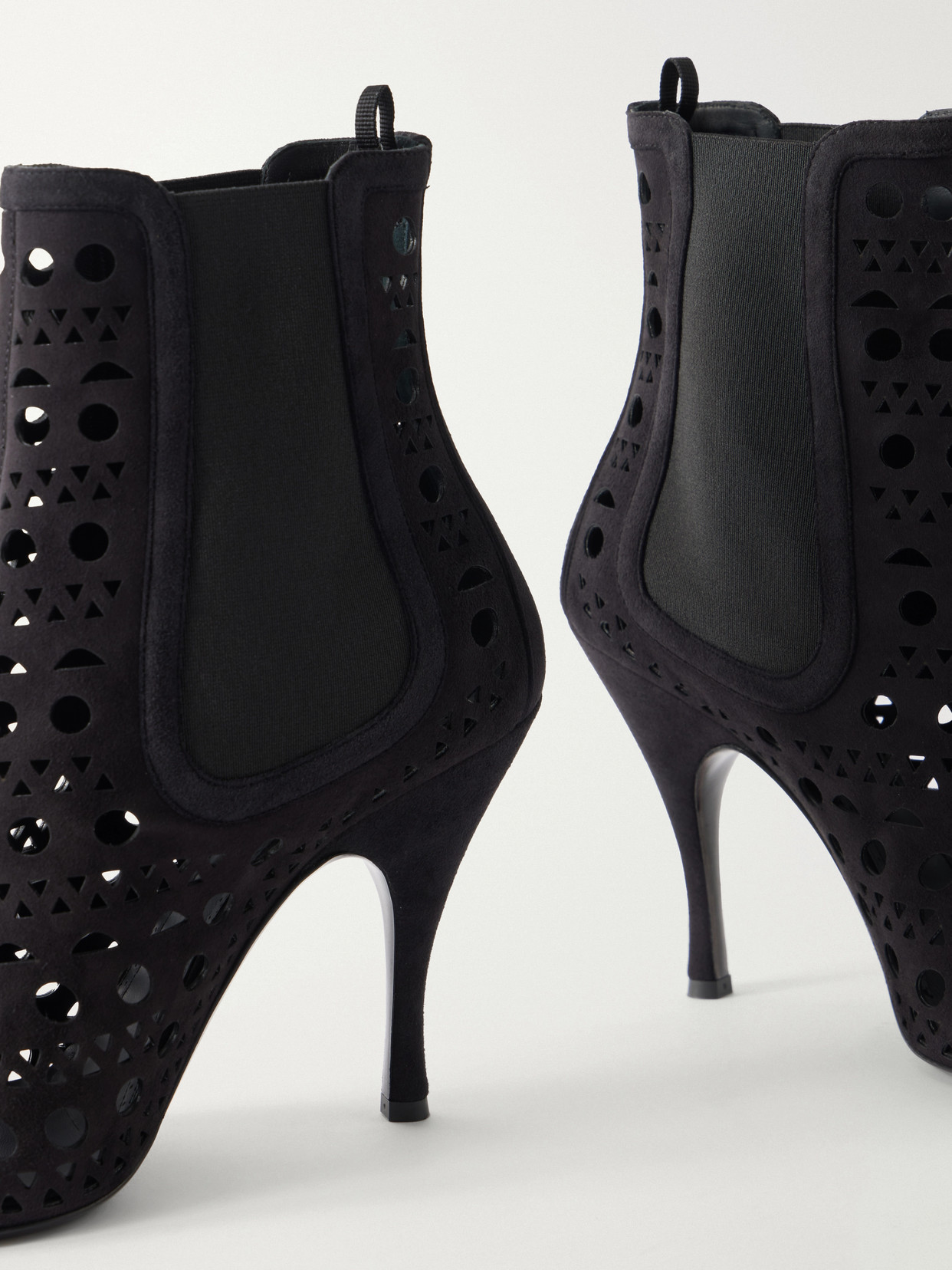 Alaïa - Vienne 100 Laser-Cut Ankle Boots