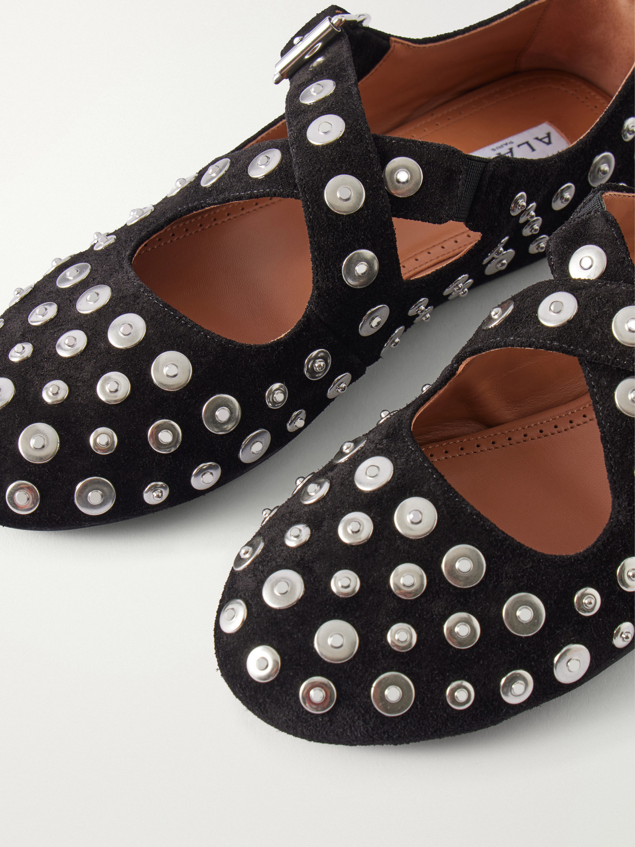 Alaïa - Criss Cross Ballet Flats