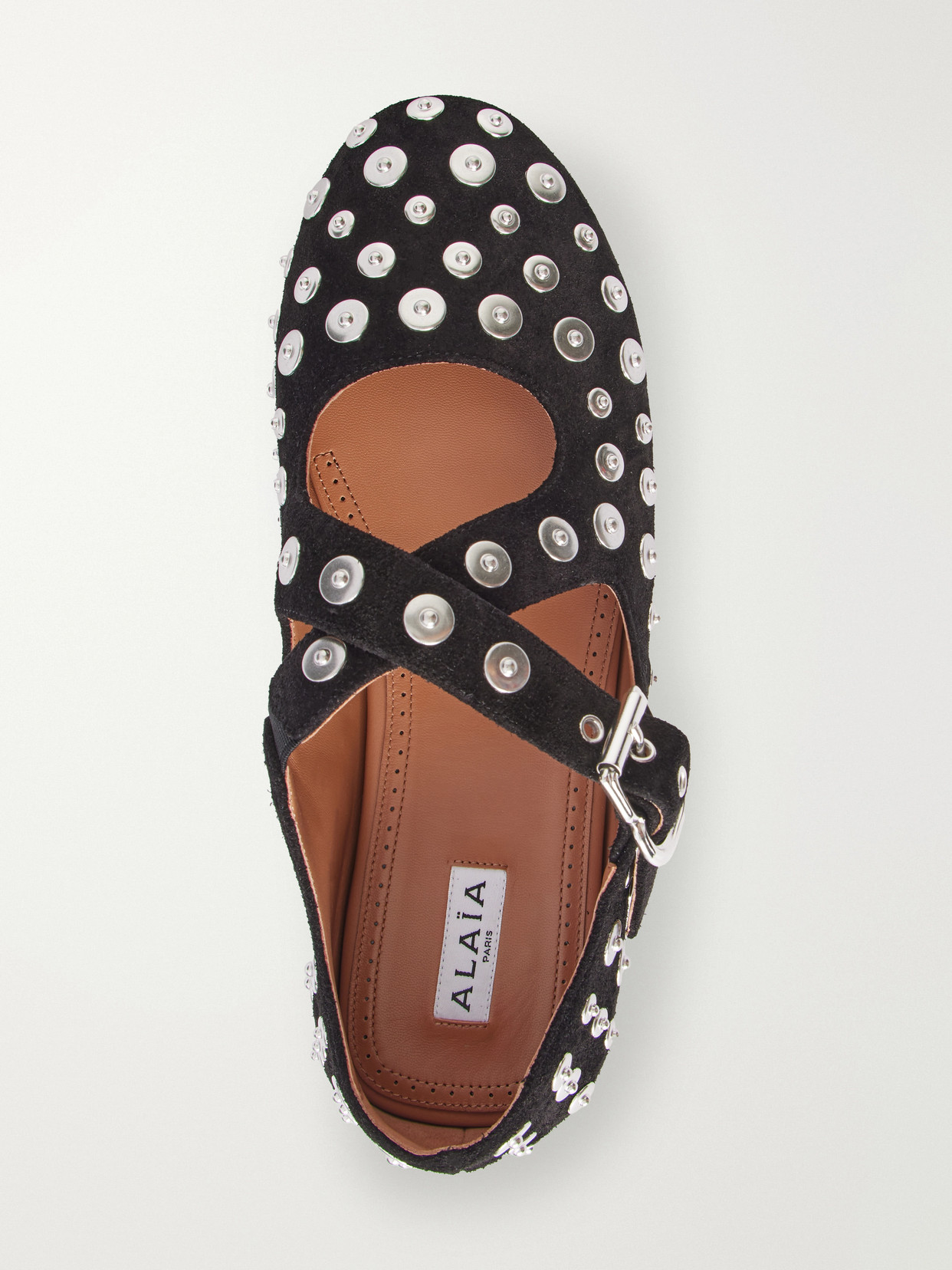 Alaïa - Criss Cross Ballet Flats