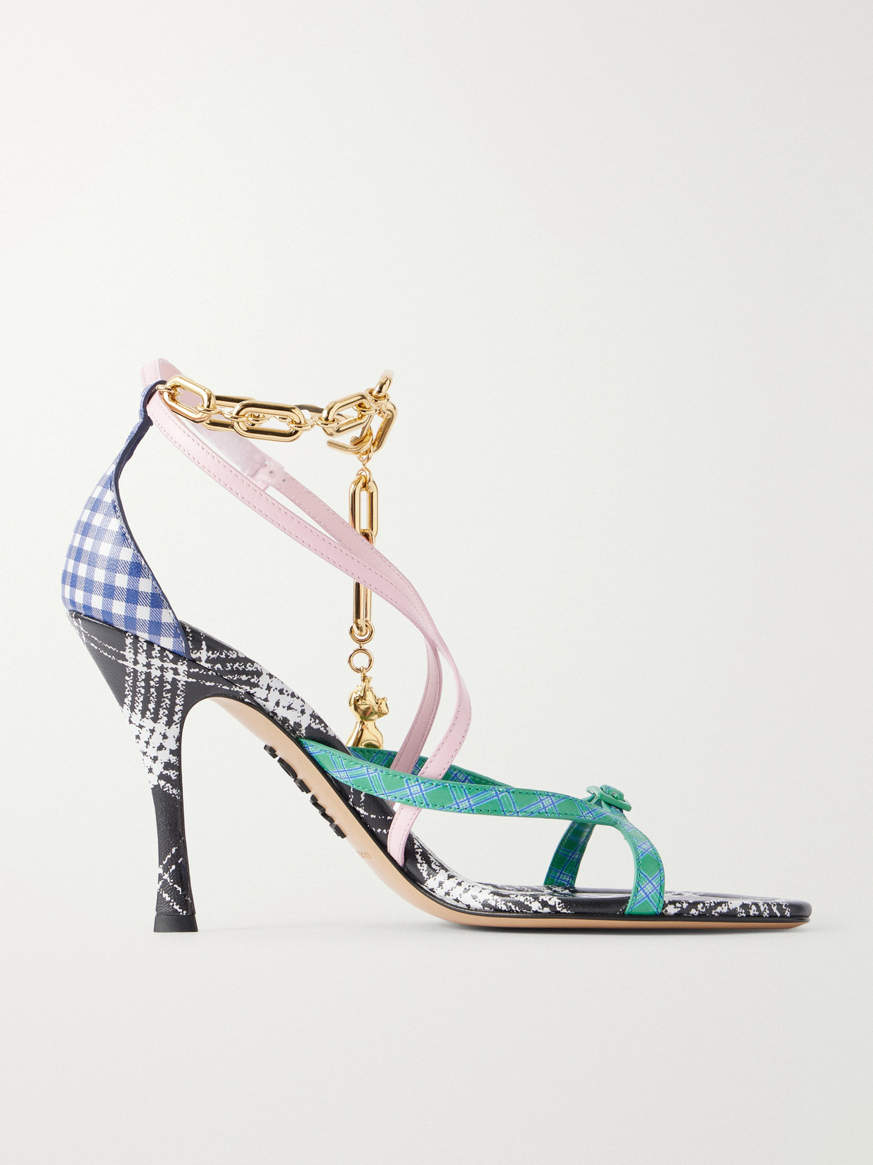 New Comic 90 Checked Sandals