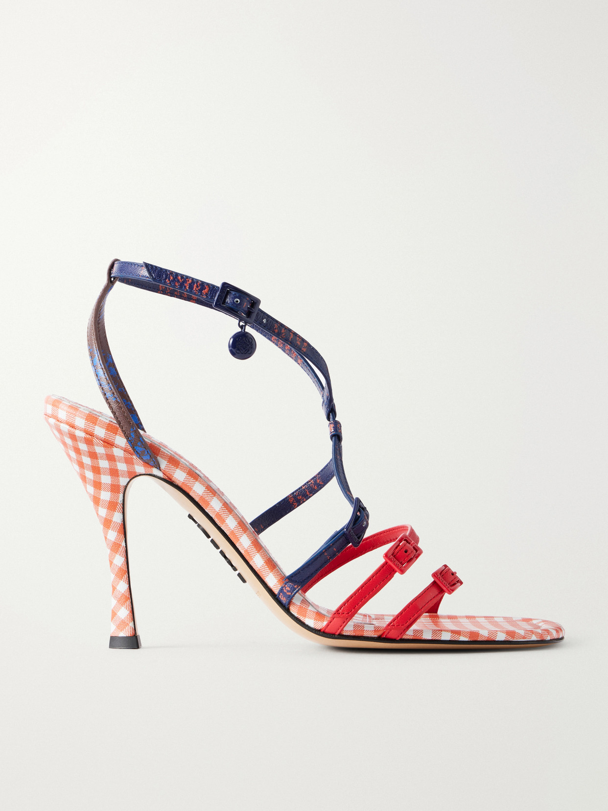 New Comic 90 Checked Sandals