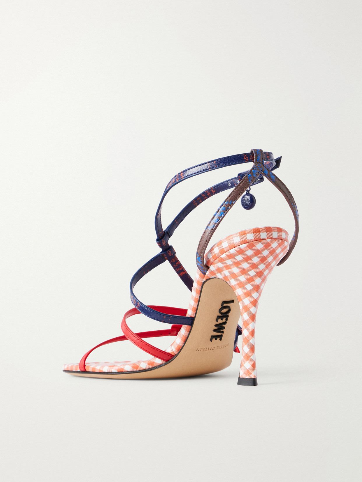 New Comic 90 Checked Sandals
