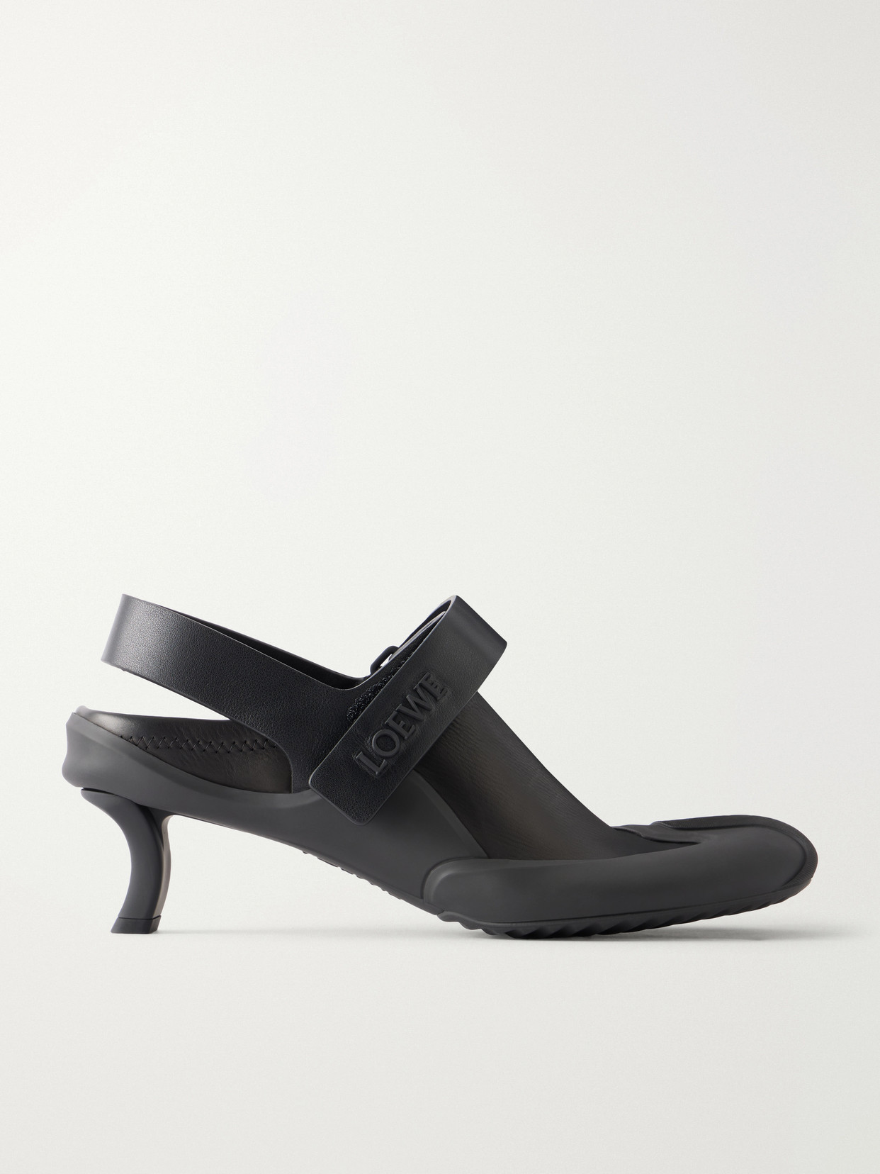 Loewe Dive Slingback 55 Pumps In Black