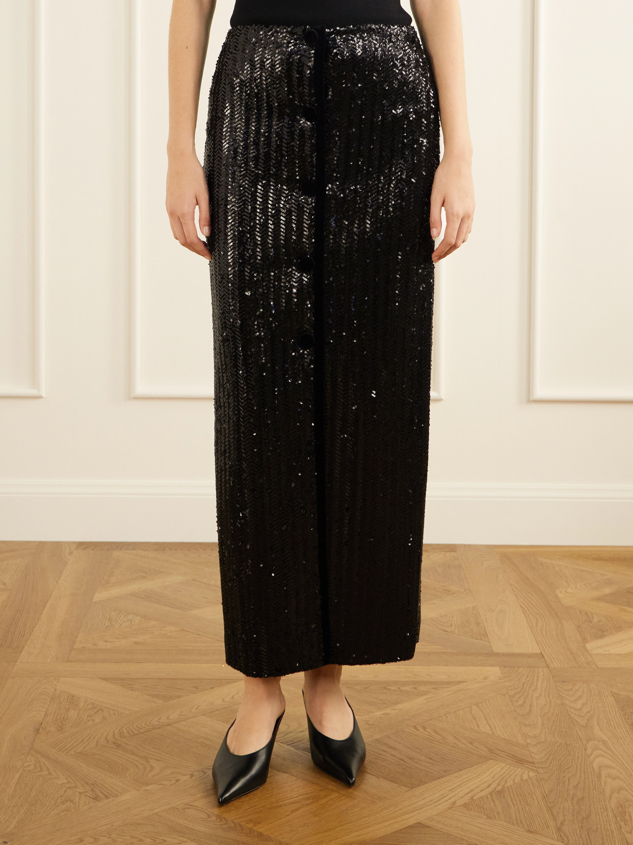 Blazé Milano - All About You Malaya Sequin-Embellished Maxi