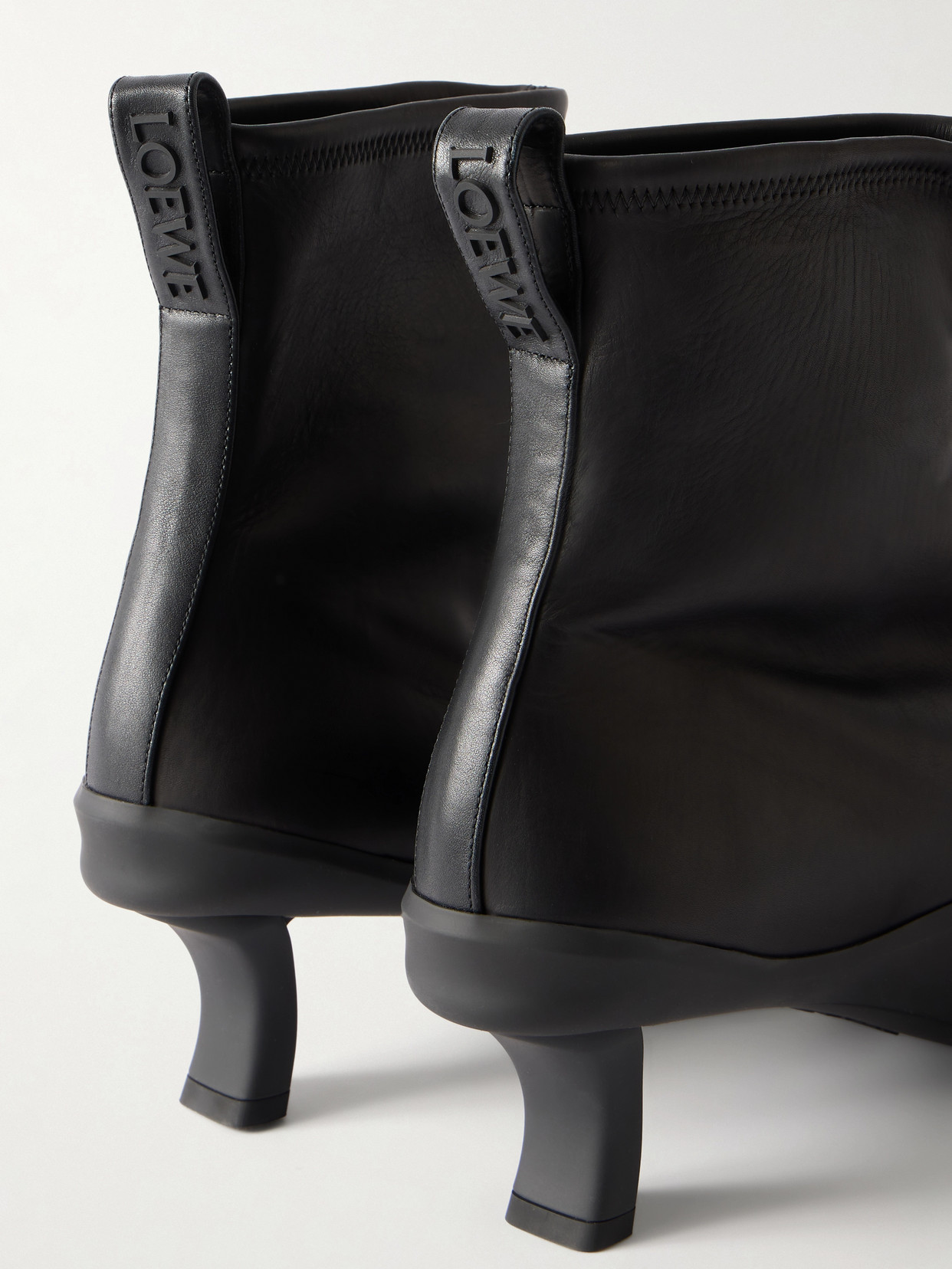 Dive 45 Rubber-Trimmed Ankle Boots