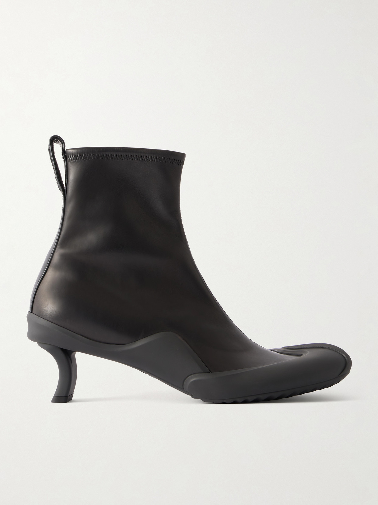 Dive 45 Rubber-Trimmed Ankle Boots